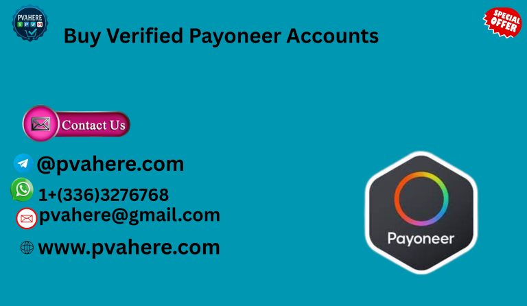 Looking to Buy Verified Payoneer Accounts? Get secure, reliable, and affordable accounts with 100% customer satisfaction guaranteed. Our Payoneer accounts are verified, non-drop, and ready for immediate use. Enjoy fast service and expert support. Order now for a hassle-free experience!If you're looking to buy verified Payoneer accounts, you’ve come to the right place! Get verified accounts at unbeatable prices, with 100% customer satisfaction guaranteed. Fast, secure, and easy transactions. Trust us for your Payoneer account needs and enjoy reliable service with dedicated customer support. Don't wait, secure your verified Payoneer account today!This meta description is optimized for both Google search results and human readability, ensuring your focus keywor d is effectively used while maintaining a natural flow.