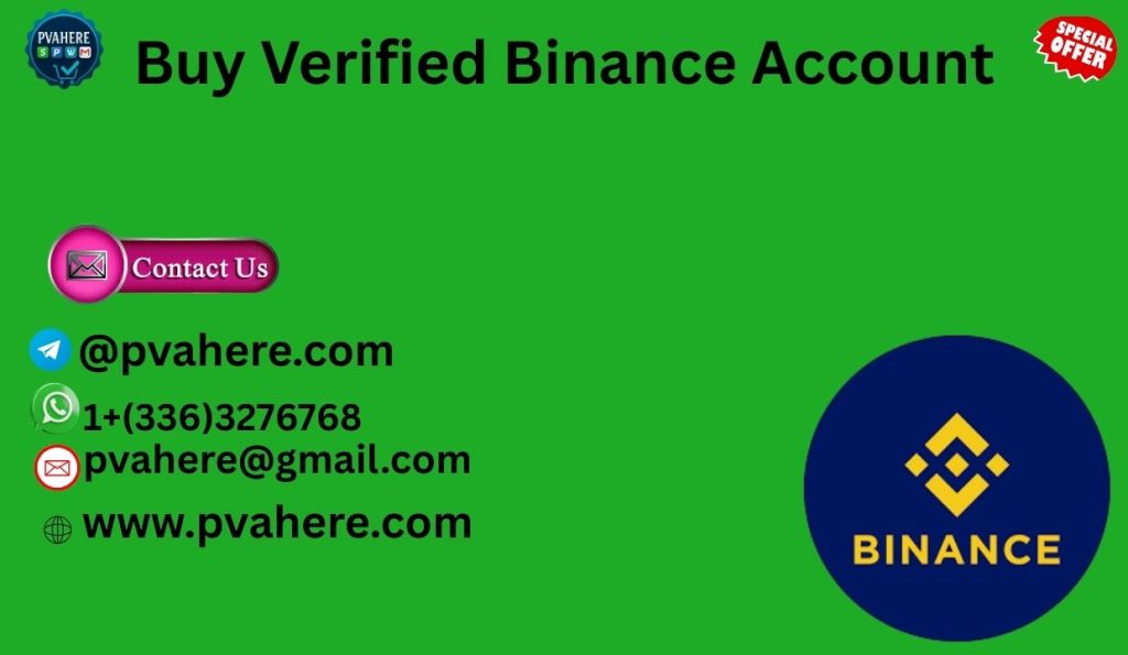 Buy verified binance accounts from pvahere, where we offer high-quality, legit accounts at affordable prices. Enjoy our unique replacement guarantee and 100% recovery assurance, ensuring you can trade securely and with confidence.