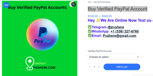 buy verified paypal accounts