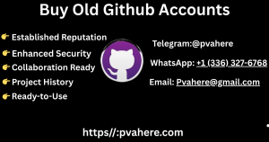 buy old github accounts 