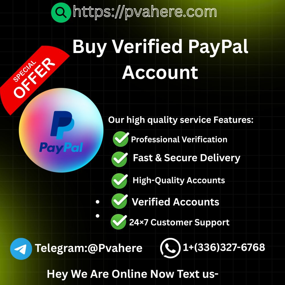 Buy Verified PayPal Account