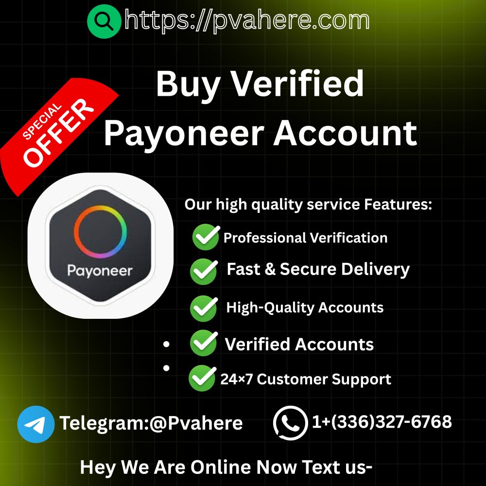 Buy Verified Payoneer Account