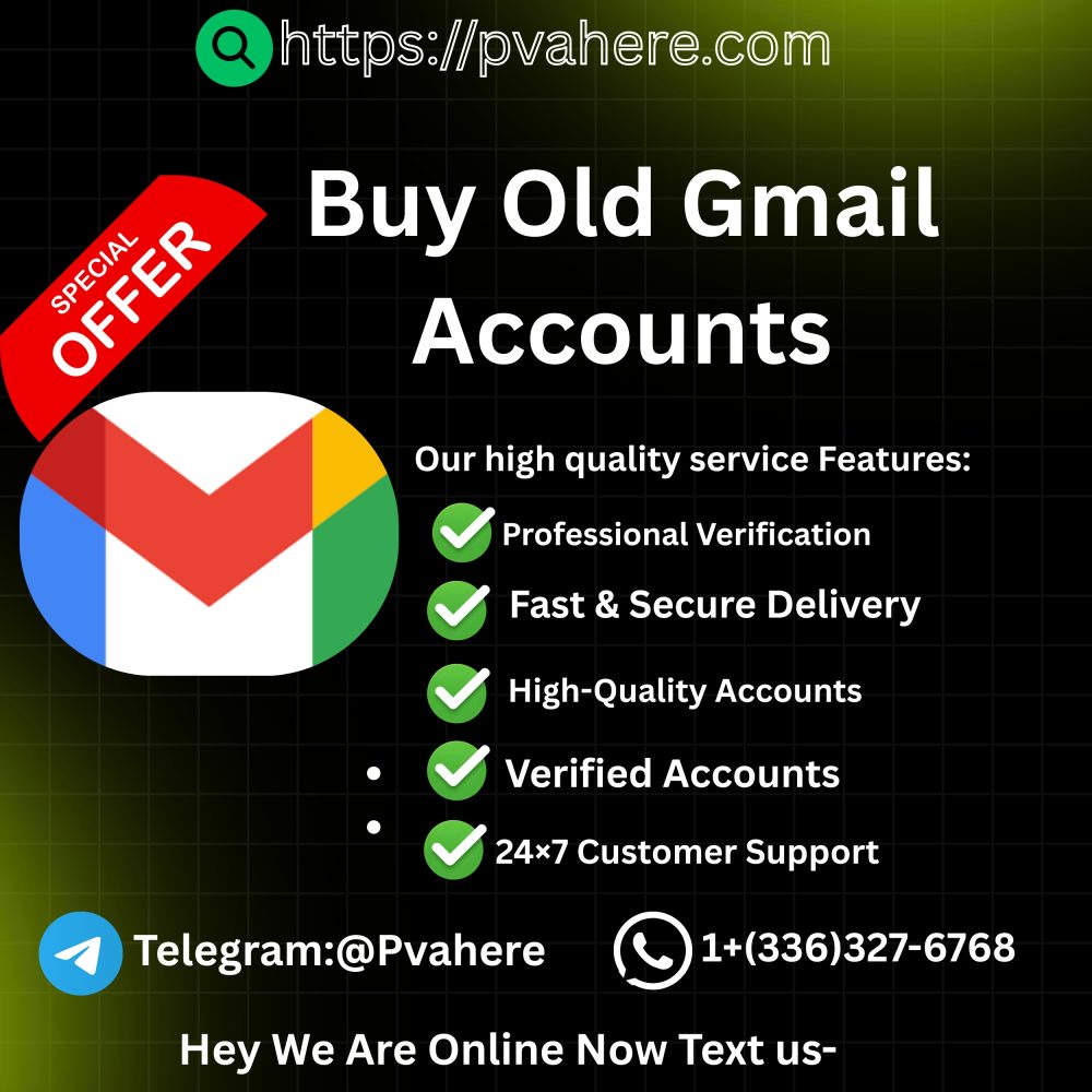 Buy Old Gmail Accounts