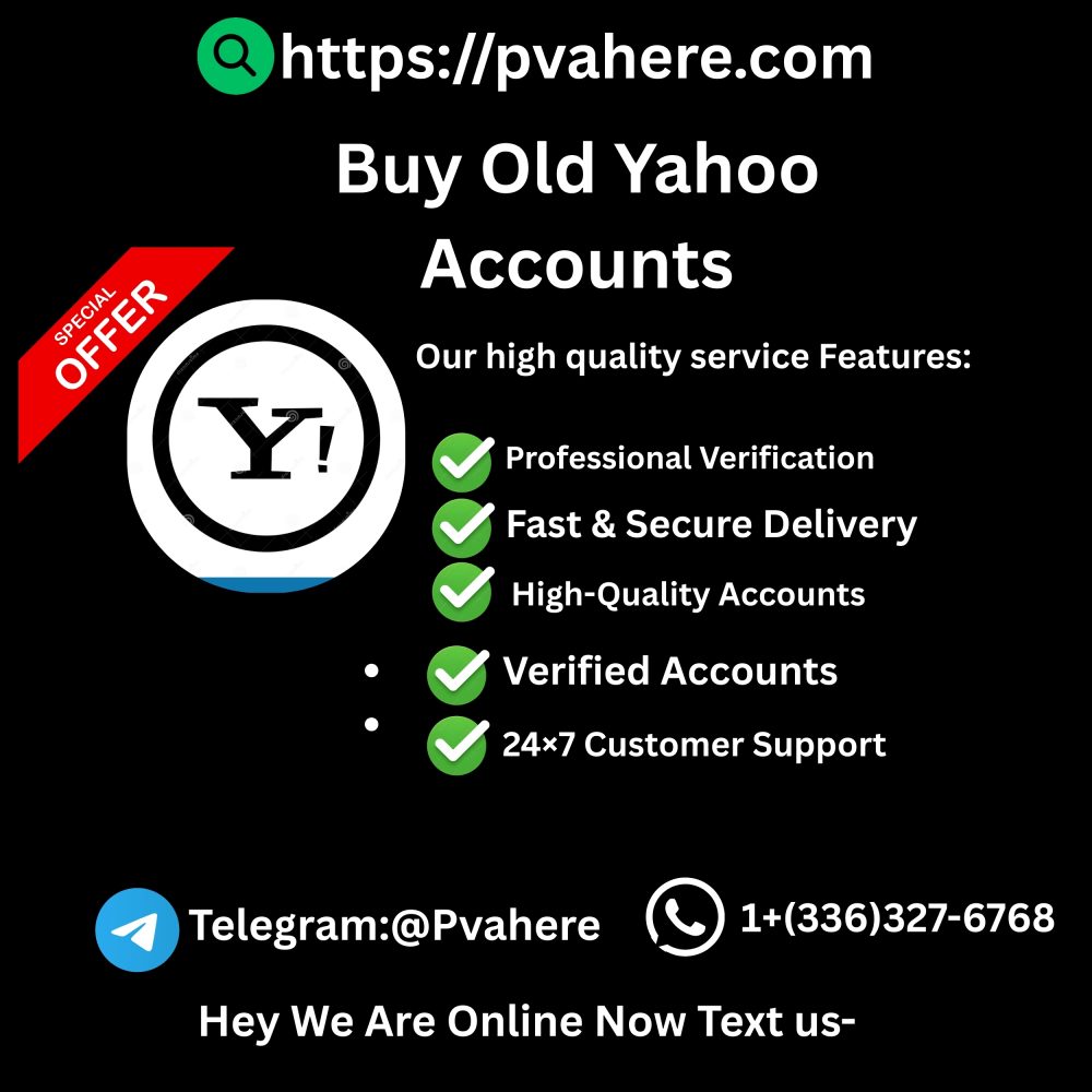 Buy Old Yahoo Accounts