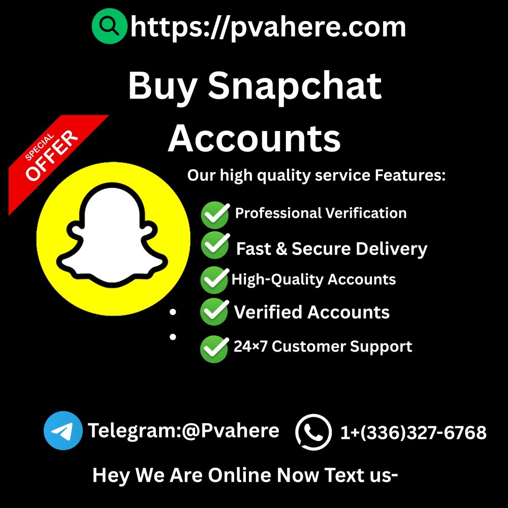 Buy Snapchat Accounts